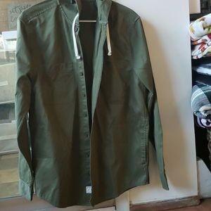 MENS AMERICAN EAGLE GREEN JACKET!